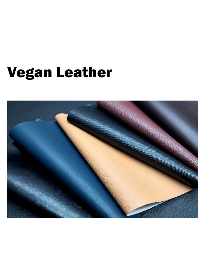 Wtech Samsung Galaxy S25 Ultra 5G 2025 Vegan Leather Phone Case, Protective Cover with Soft Touch, Elegant Design, Scratch Protection with Thin Magsafe Case Cover (MCMPMN) - Brown - Image 4