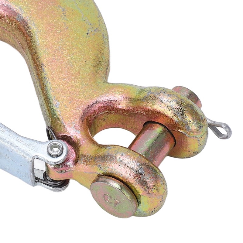 Clevis Hook Forged Alloy Steel 7/16in 7000lbs Bearing Capacity for Trailer Hoisting - Image 4