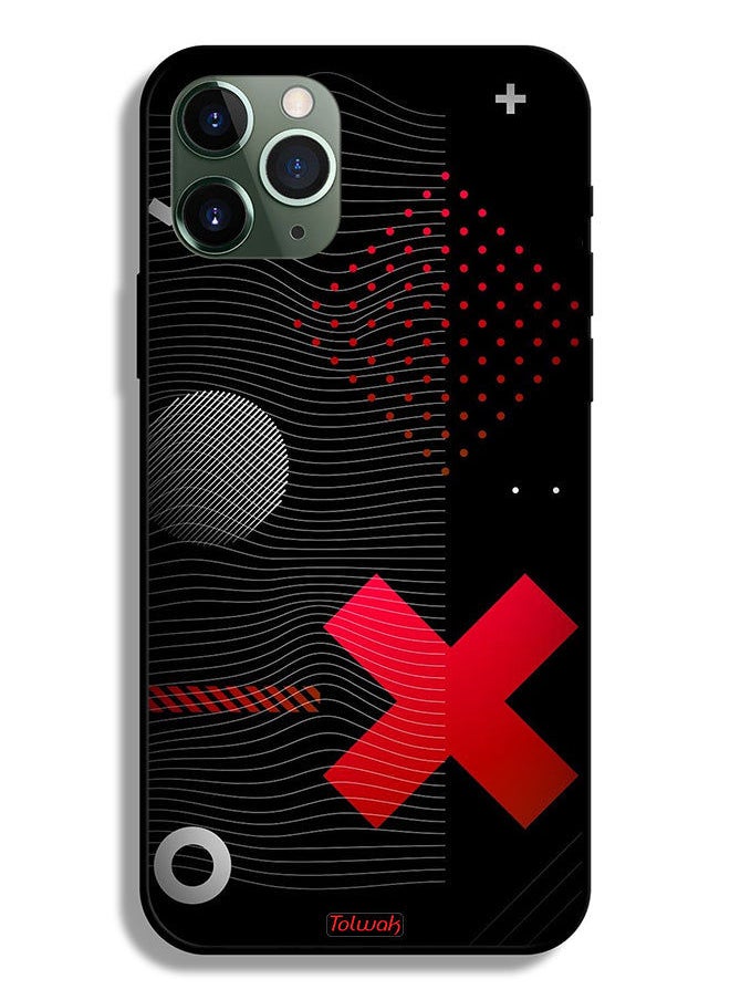 Tolwak Apple iPhone 11 Pro Max Protective Case Cross Sign  - Image 2