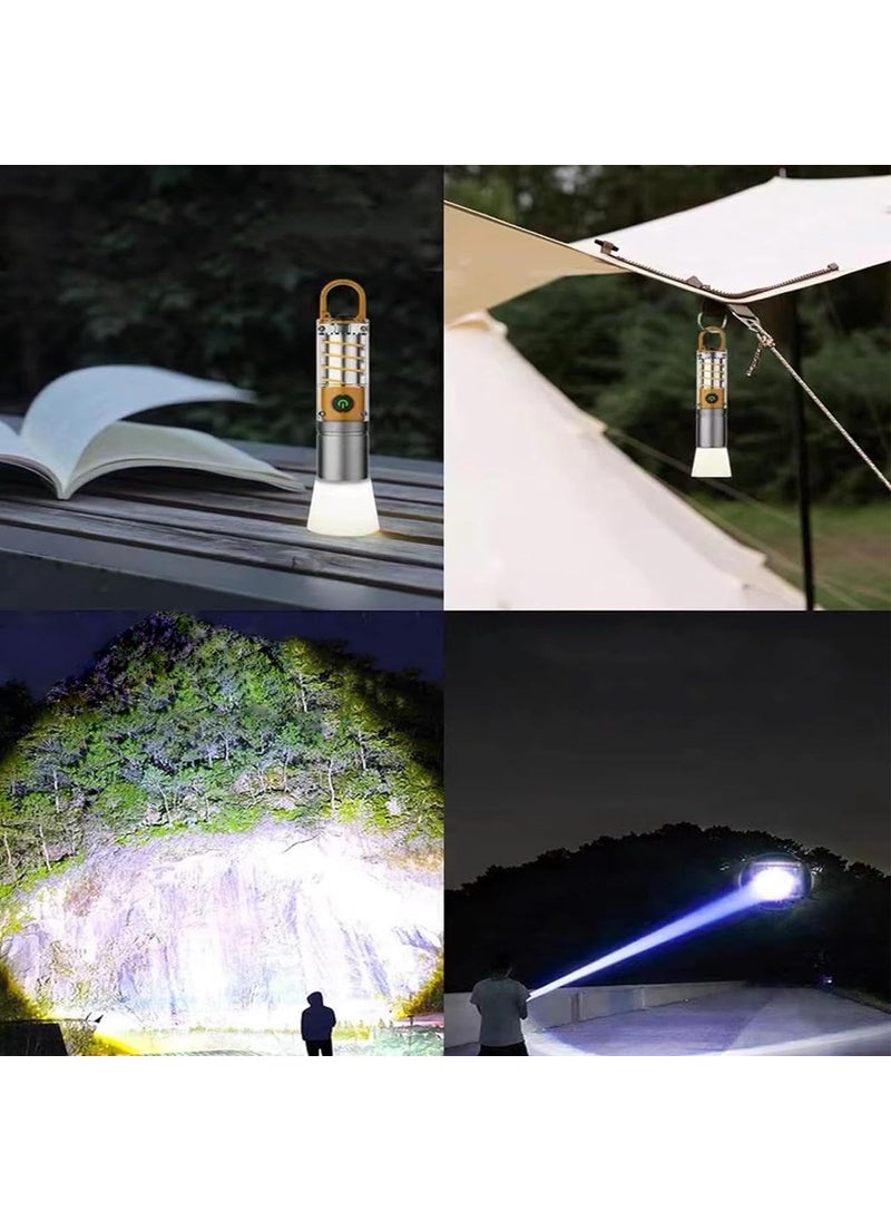 Clearhill Clearhill High Power 1000 Lumen Tactical Flashlight USB Rechargeable 5 Modes Waterproof Ideal for Emergency Outdoor Camping  - Image 3