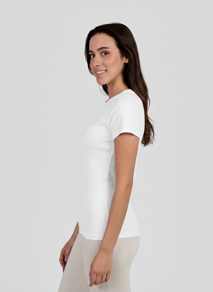 دايس بدي توب نصف كم قطن - Image 2