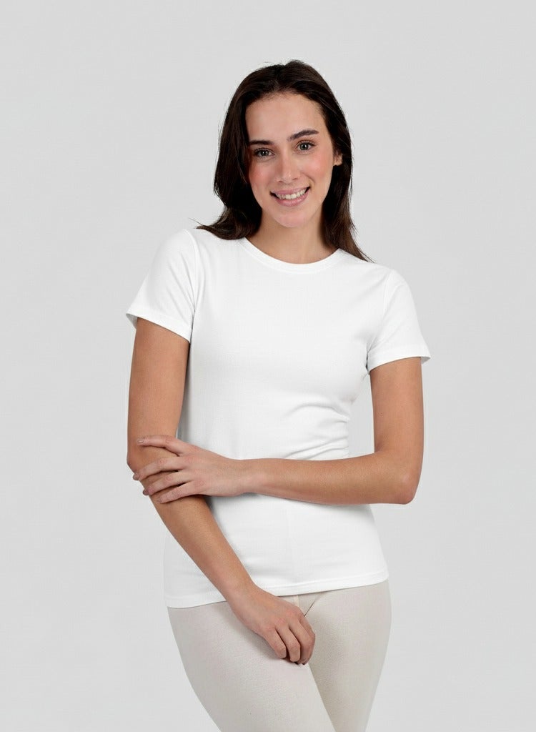 دايس بدي توب نصف كم قطن - Image 1