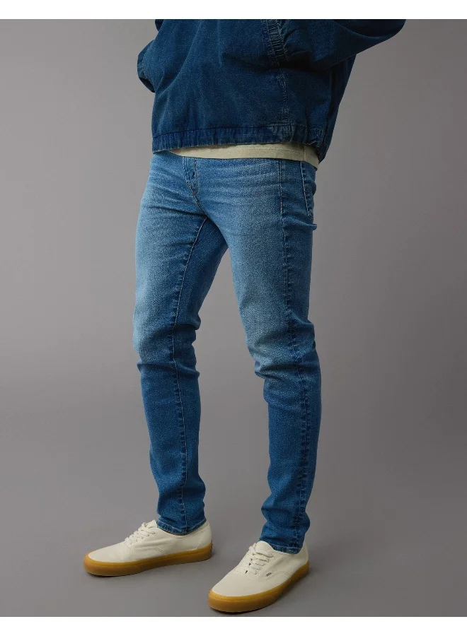 American Eagle Mid Wash Skinny Fit Jeans