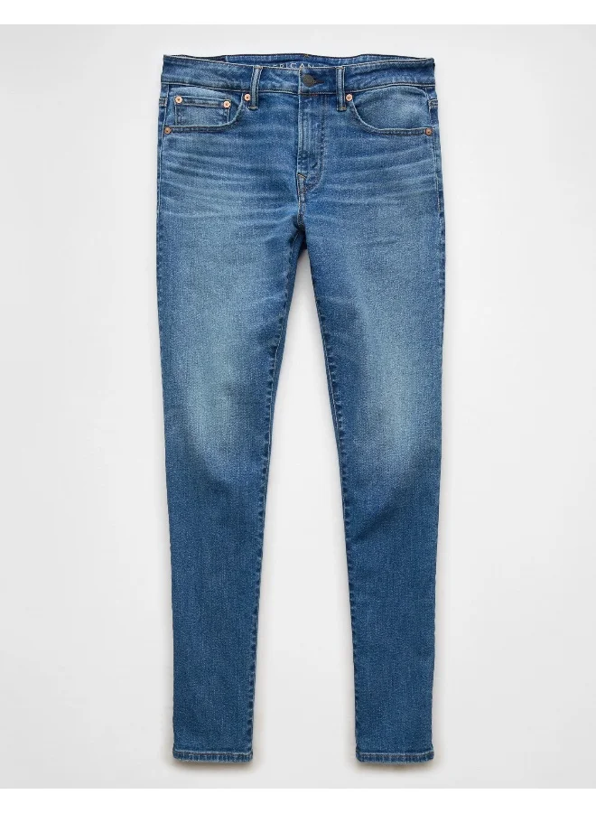 American Eagle Mid Wash Skinny Fit Jeans