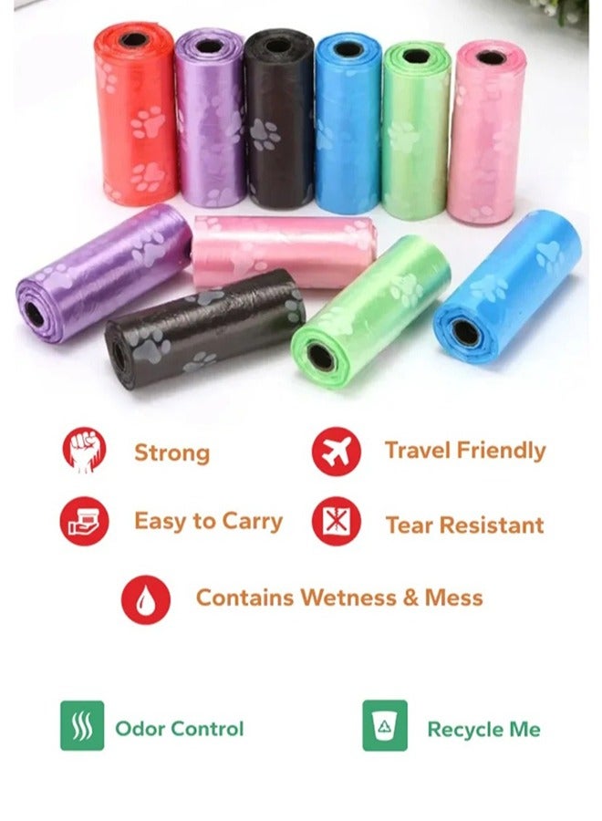 Pack Of 8 Disposable Diaper Bag Refill Rolls - Image 2