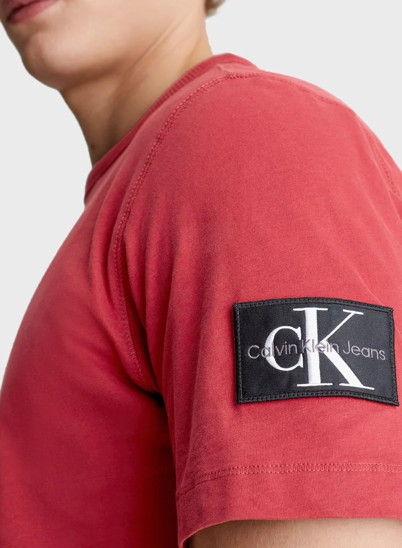 Calvin Klein Jeans Logo Crew Neck T-Shirt