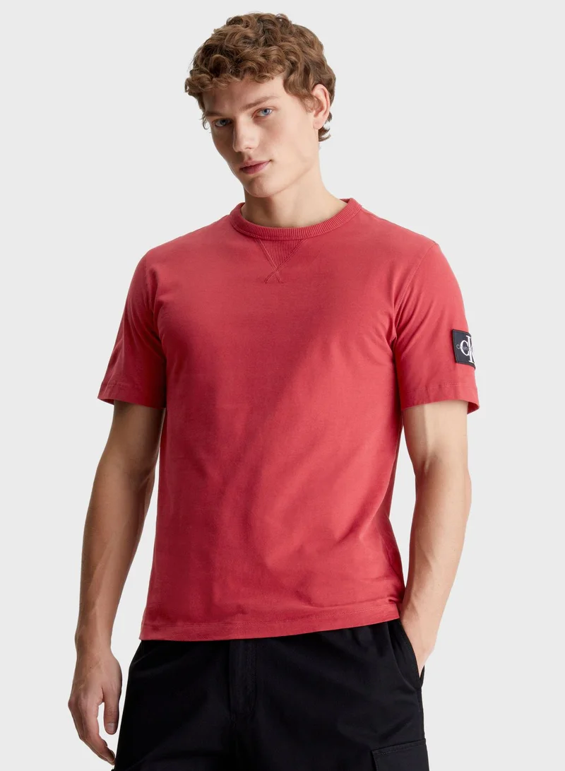 Calvin Klein Jeans Logo Crew Neck T-Shirt
