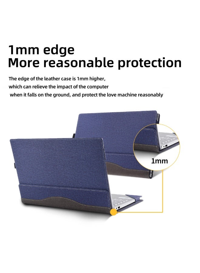 Laptop Cover Compatible with Lenovo ThinkPad E15 Gen 4 15.6 inch (Not Suitable for Other Models) Mobile Sleeve Computer Bag Protective PU Leather Shell - Image 5
