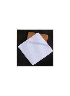 مارينا منشفة وجه قطن أبيض - 33*33 سم 