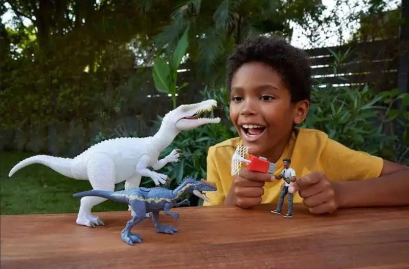 MAGNETOE Jurassic Chaos Theory Darius & Baryonyx & Monolophosaurus Action Pack - Image 2