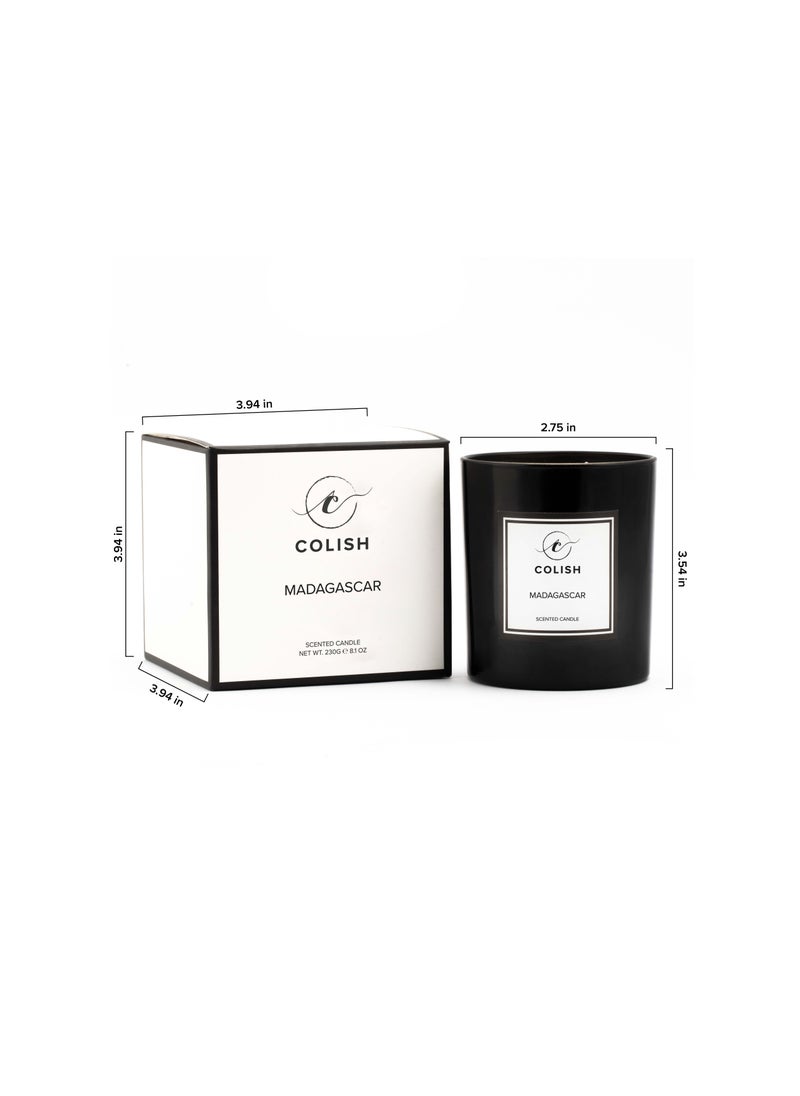 COLISH - Madagascar Scented candle 230gm - Image 1