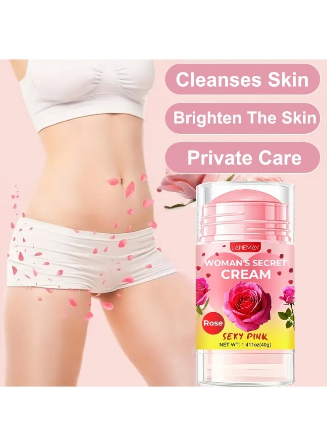 LANEMAY Women's Secret Body Cream, Containing Vitamin C and Rose Extract—Brightens Skin Tone, Deeply Hydrates, and Firms the Skin. - Image 2