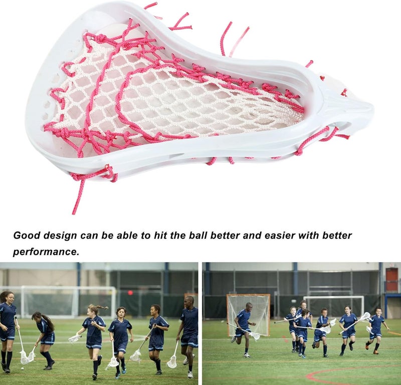 Luocute Lacrosse Head, Nylon Material with Abrasion and Drop Proof for Lacrosse Sticks, and Replace, Better Hitting Experience for Training and Competition - Image 5