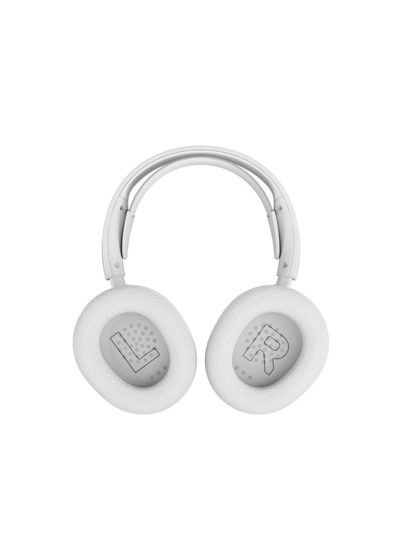 steelseries Arctis Nova 5 Multi-System Gaming Headset Comfort Design, Durable, Ultra Lightweight, Noise-Cancelling Mic — PC, PS5/PS4, Switch, Xbox - White - Image 5