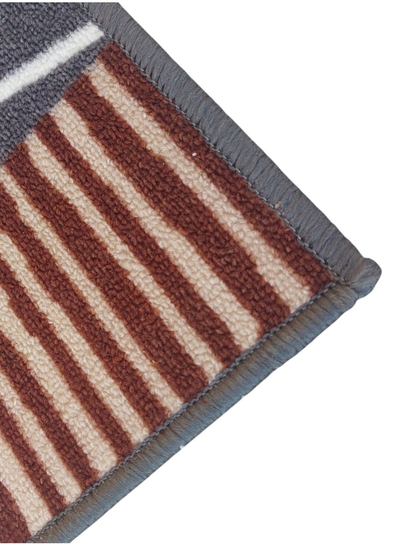 Mac Carpet Set of 3 Small-Sized Doormats – New Modern Style – Lightweight  (Size 43×70 cm)  - Image 5