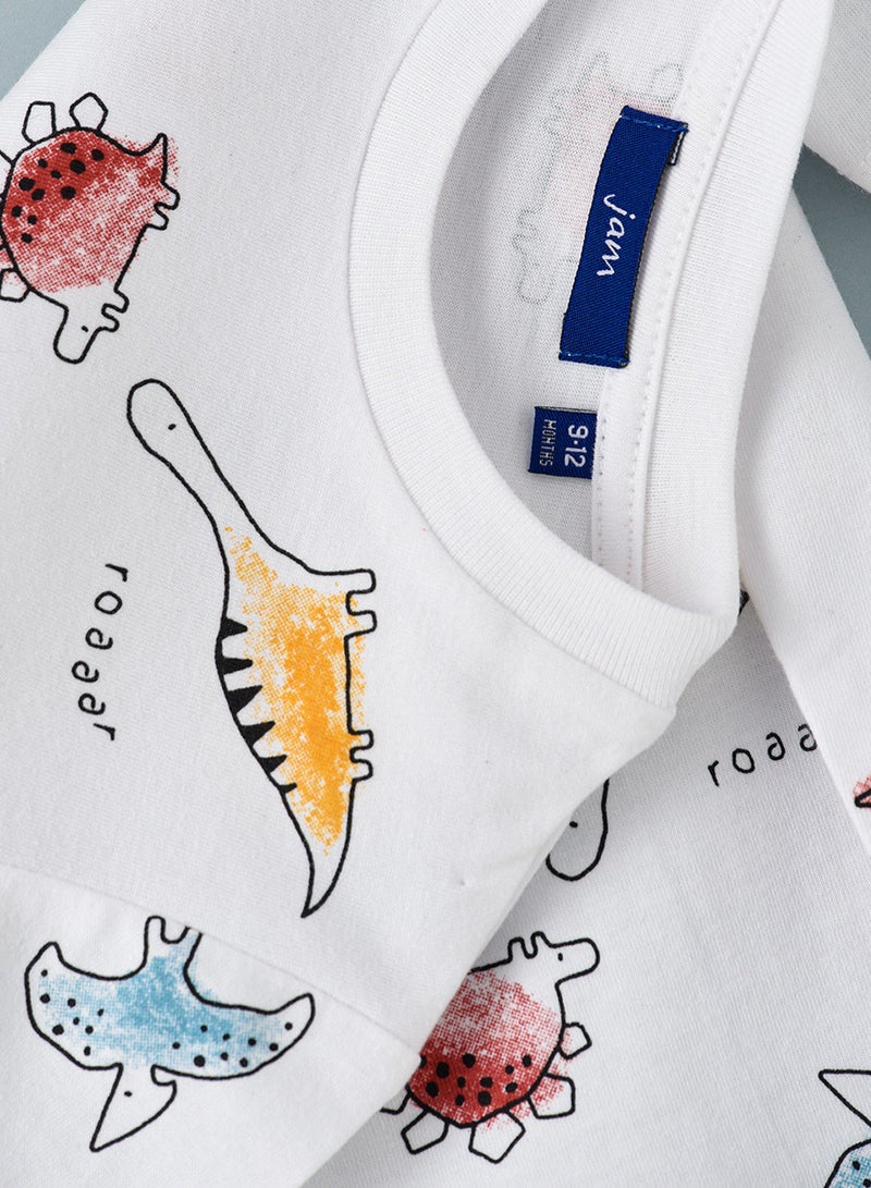 JAM Round neck s/slv knit t-shirt - Image 4