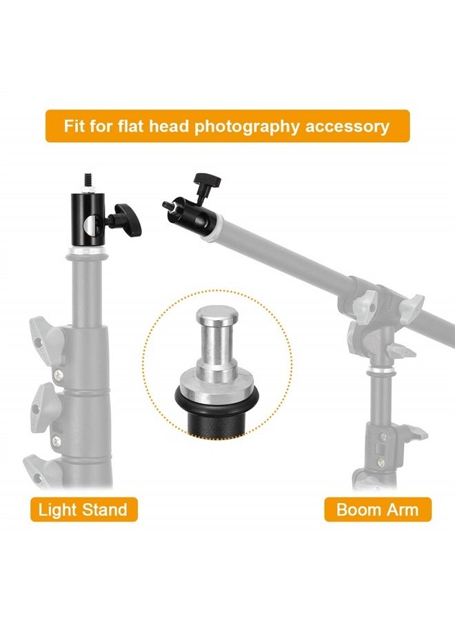 UTEBIT 2PCS Rapid Adapter Convert with 1/4" Screw DSLR Mount Bracket Multi Functional Mount Bracket Adapter, Photo Studio, Light Stand Tip Boom Arm Photo Studio Photography Accessory - Image 1