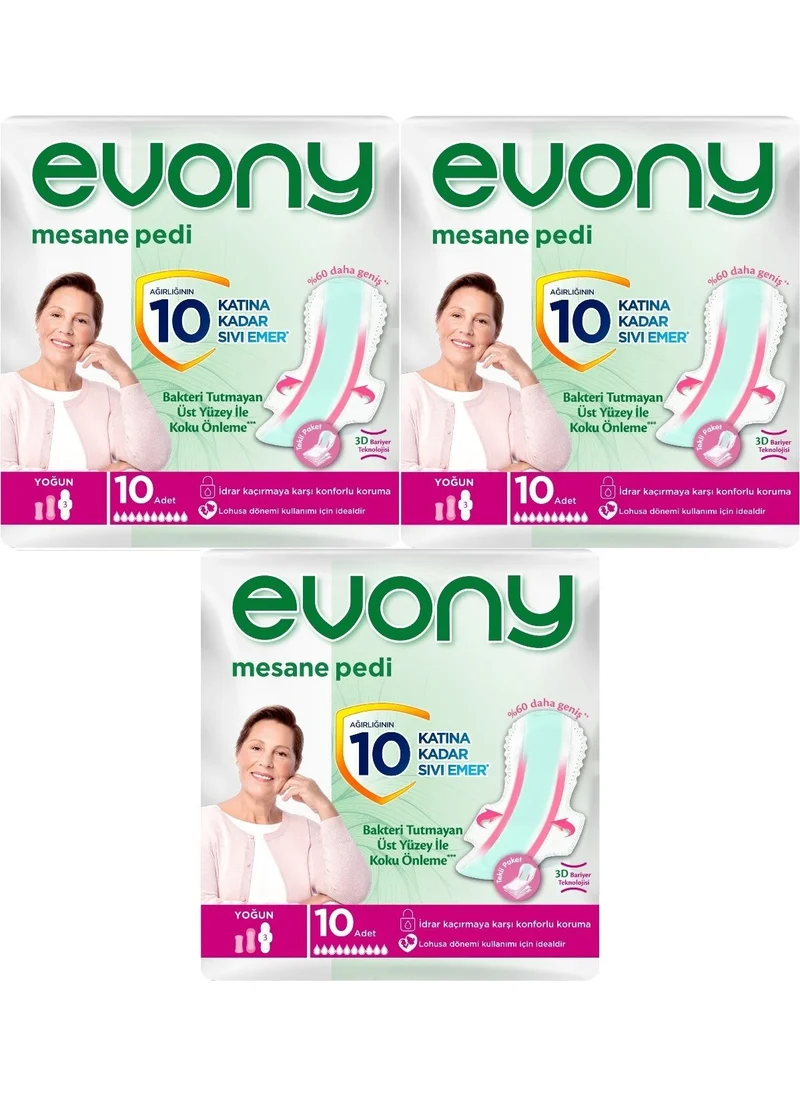 إيفوني Daily Bladder Pad Dense 30 Pieces (3Pk*10)
