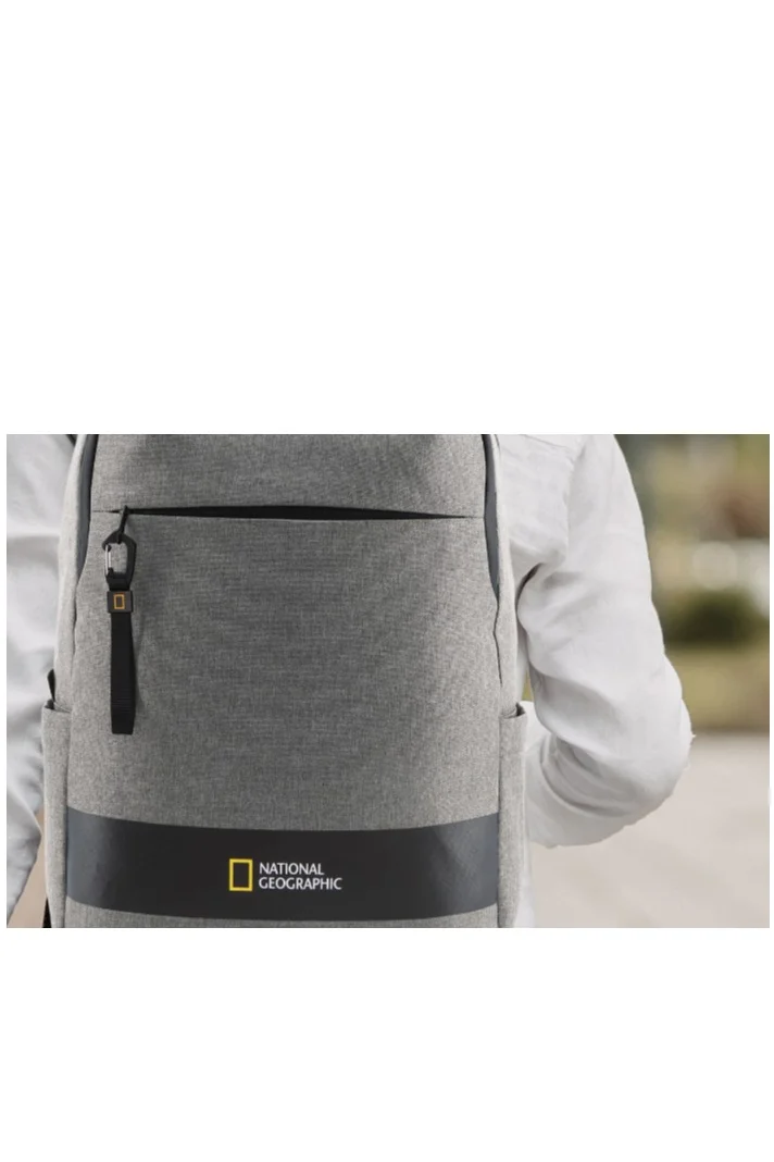 NATIONAL GEOGRAPHIC National Geographic Shadow RPET Laptop Backpack – Eco-Friendly Computer Bag for Men & Women, School Backpack, Office Backpack, Travel Backpack, Casual Daypack with RFID Security & Laptop Compartment