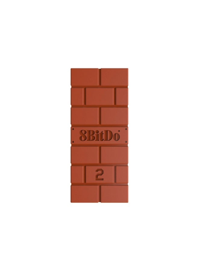 8بت دو محول USB لاسلكي 8BitDo 2 لجهاز Switch/Switch 2، وأجهزة الكمبيوتر التي تعمل بنظام Windows، وأجهزة Mac، وRaspberry Pi، متوافق مع وحدة تحكم Xbox Series X وS، ووحدة تحكم Xbox One Bluetooth، وSwitch Pro، ووحدة تحكم PS5 (بني) - Image 2