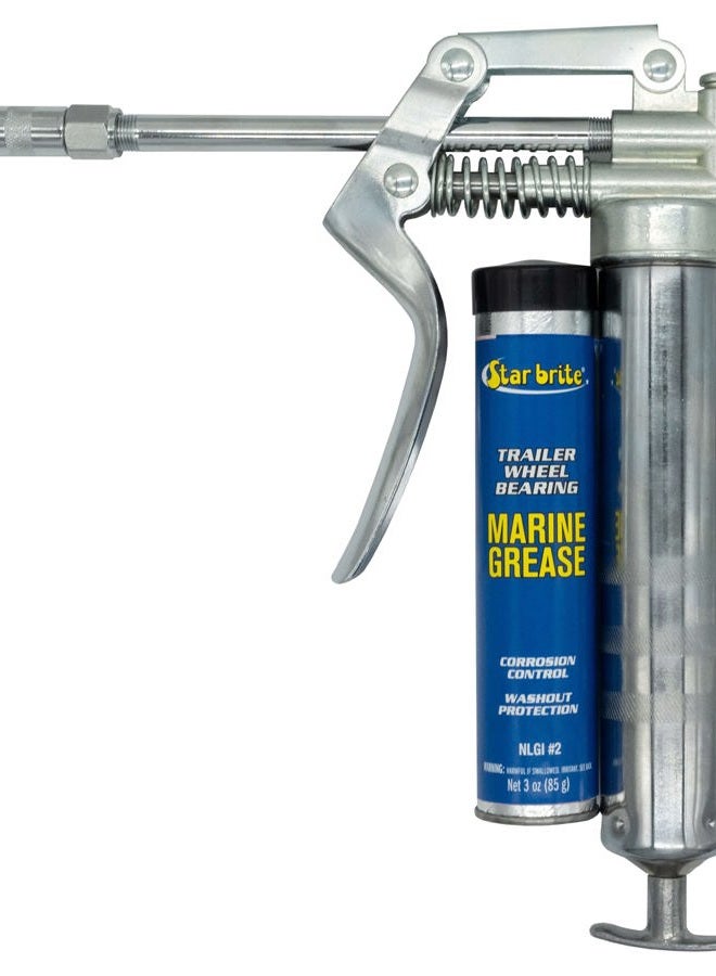Star Brite Pistol Grease Gun with 3 OZ. Cartridge (028703) - Image 1