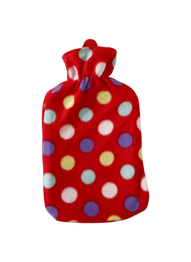 Rahalife Hot Water Bag with soft velvet cover Hot pack for Pain Relief Menstrual pain Relief Therapy Reusable Hot or Cold Water Bag Warmer  - Image 1