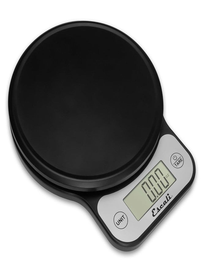 Escali Telero Digital Food Scale, Multi-Functional Kitchen Scale, Precise Weight Measuring and Portion Control, 7.62 x 6.1 x 1.28 inches, Black (T136) - Image 2