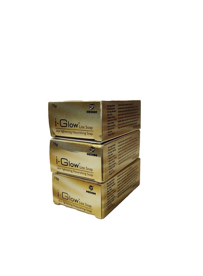 MR&HM MRHM | i-Glow Lite Soap | Skin Lightening & Nourishing soap with Natural extract & 0.5% Salicylic Acid | 75g X 3 - Image 4