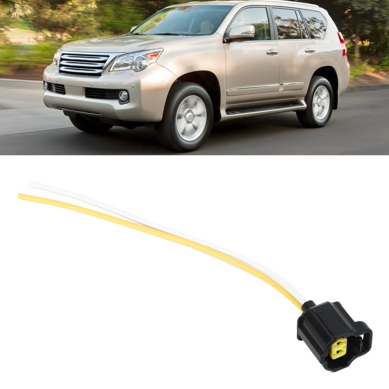 Water Temp Sensor Connector: 90980‑11062 90980‑10737, Heavy Duty ABS Material, Stable Performance - Ideal Replacement Pigtail Cable for Vehicle Coolant System Maintenance - Image 3