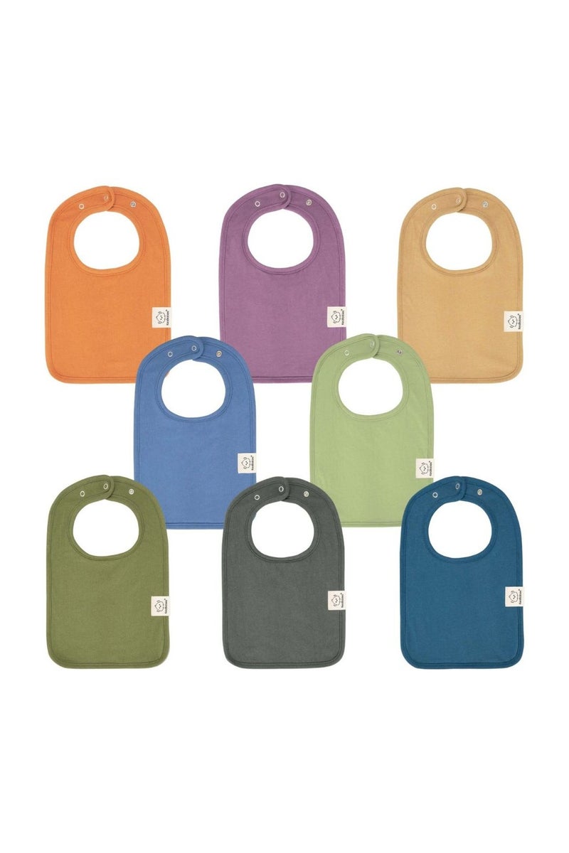 KeaBabies 8-Pack Coast Drool Bibs (Cruise)  - Image 3