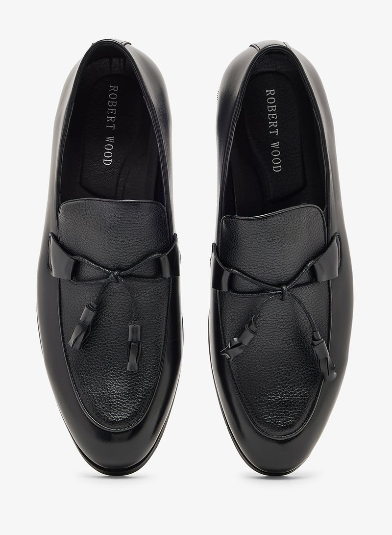 روبرت وود حذاء لوفر رسمي بتفاصيل شراشيب - Image 4