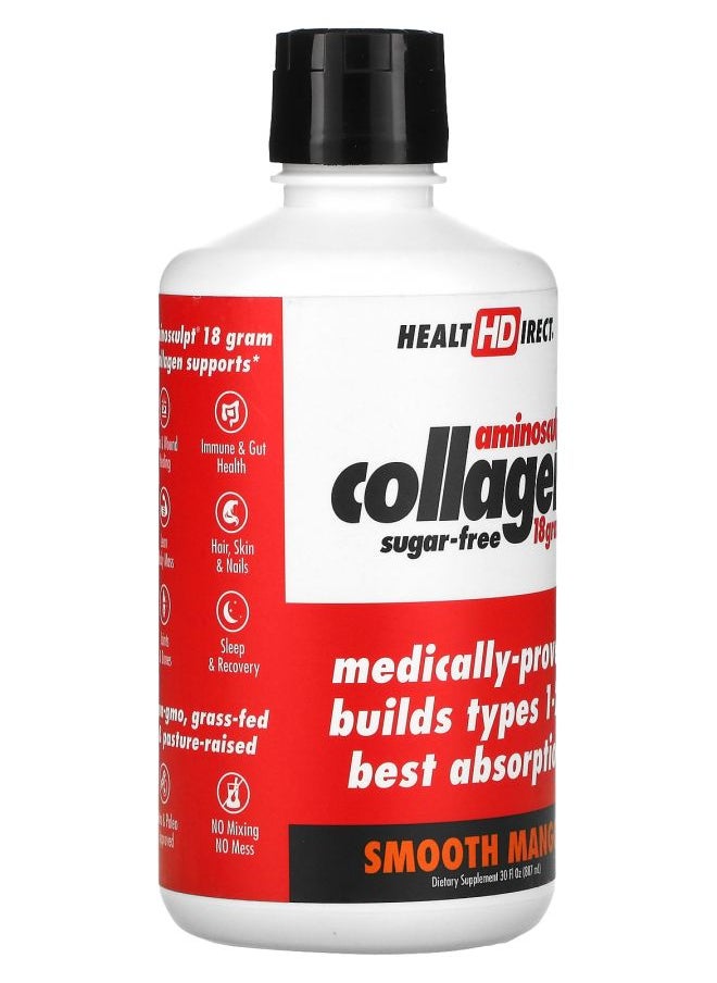 Health Direct AminoSculpt® Collagen Smooth Mango 18 g 30 fl oz (887 ml)  - Image 2