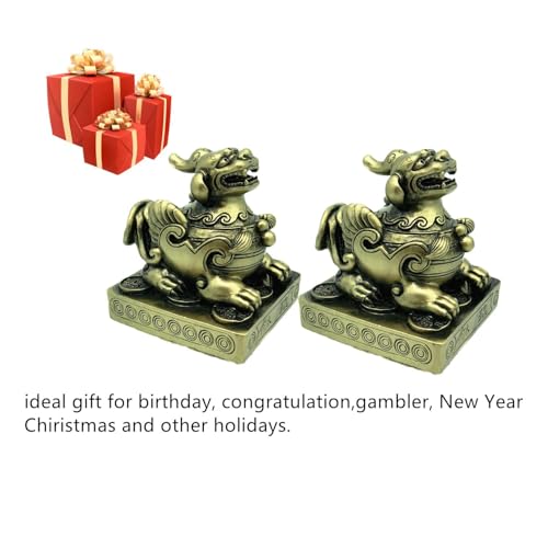 Betterdecor Feng Shui Pi Yao/Pi Xiu Decoration Statue for Protection and Wealth Luck - Image 4