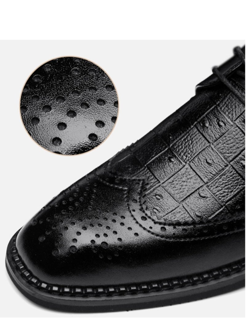 CARTELO أحذية جلدية للرجال، أحذية عمل كاجوال - Image 5