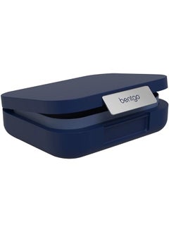 Bentgo Modern Versatile 4 Compartment Bento Style Lunch Box For Adults And Teens Leak Resistant Ideal For On The Go Balanced Eating Bpa Free Matte Finish And Ergonomic Design Navy  - Image 1