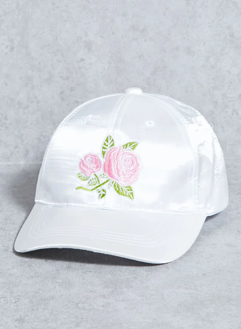 Ginger Flower Detail Cap