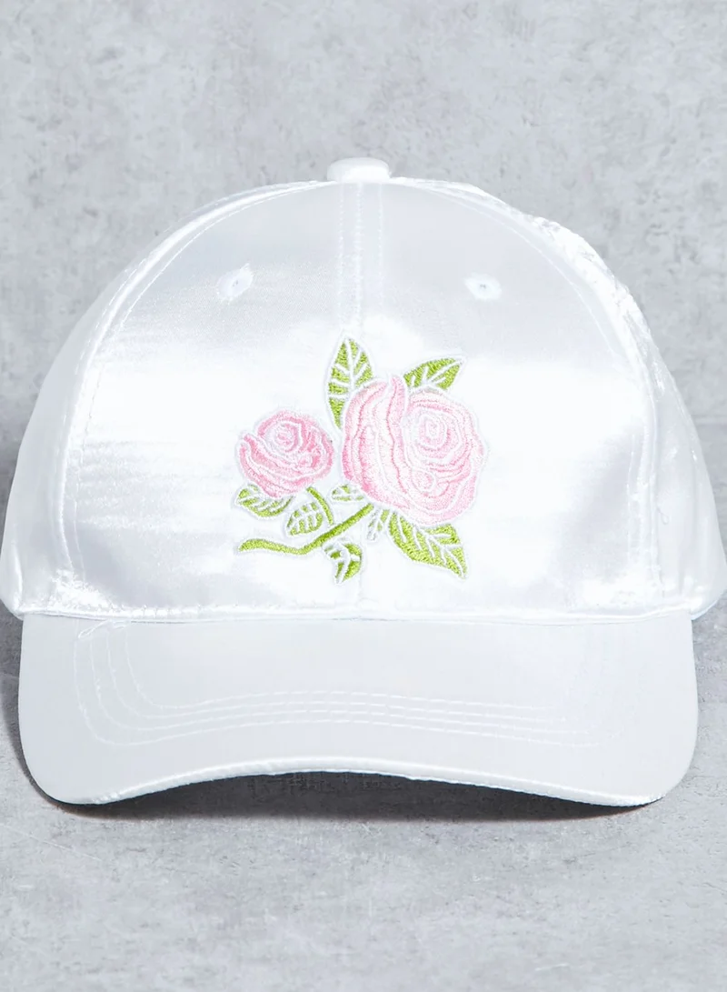 Ginger Flower Detail Cap