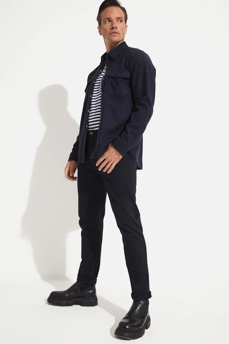 JUNE Exclusive Men's Regular Fit Five Pocket Chino Pants