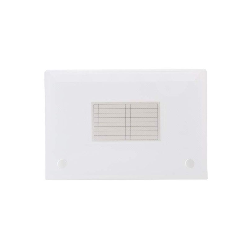 Filexec Products 5 x 8 Inches Index Card Case, Clear, Pack of 2 (50304-20213)