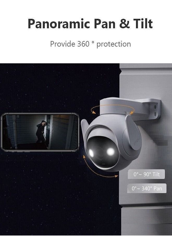 IMOU - Cruiser 2 Smart Tracking Security Camera 5MP Resolution IP66 Image 3K QHD Smart Full Color Panoramic Night Vision Pan and Tilt, Powered by IMO Sense™ and Weather Resistant - Image 1
