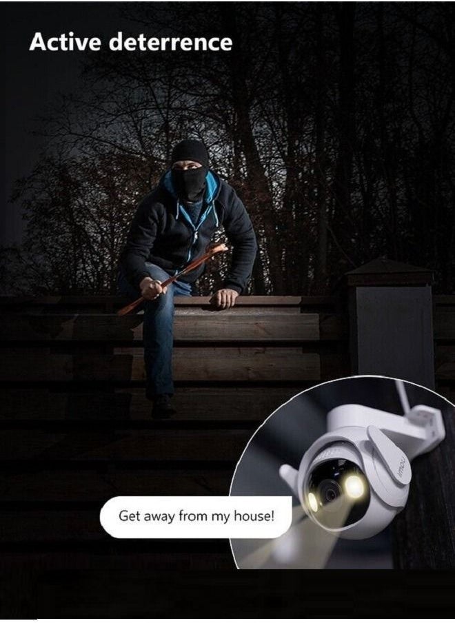 IMOU - Cruiser 2 Smart Tracking Security Camera 5MP Resolution IP66 Image 3K QHD Smart Full Color Panoramic Night Vision Pan and Tilt, Powered by IMO Sense™ and Weather Resistant - Image 1