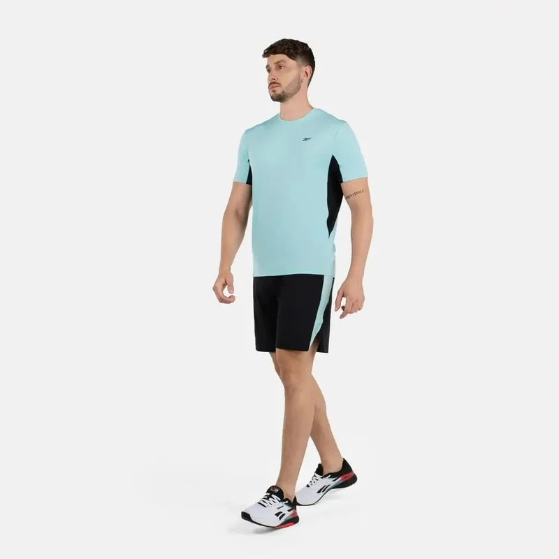 Reebok Black/Ai Aqua Reebok Men's Shorts for Men | Best Price UAE