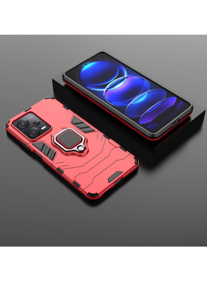 يوارب كينج الدخن بوكو X5 برو 5G الأحمر صدمة برهان حماية الهاتف المحمول شل - Image 5