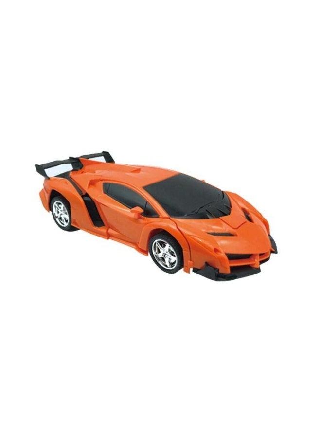 2-in-1 RC Robot Car Transformer Toy for Kids – Remote Control Racing Car 1:18 Scale – Transforming Toy for Boys & Girls 6+