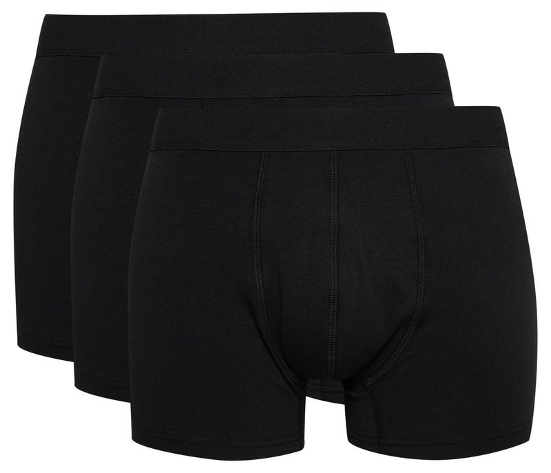 DeFacto Black Man 3 Piece Boxers Casual - Image 1