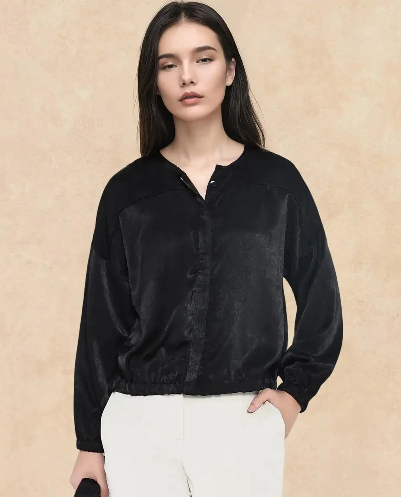 Rareism Women's Full Sleeve Plain Top