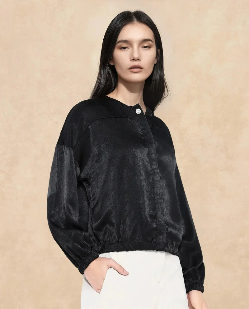 Rareism Women's Full Sleeve Plain Top