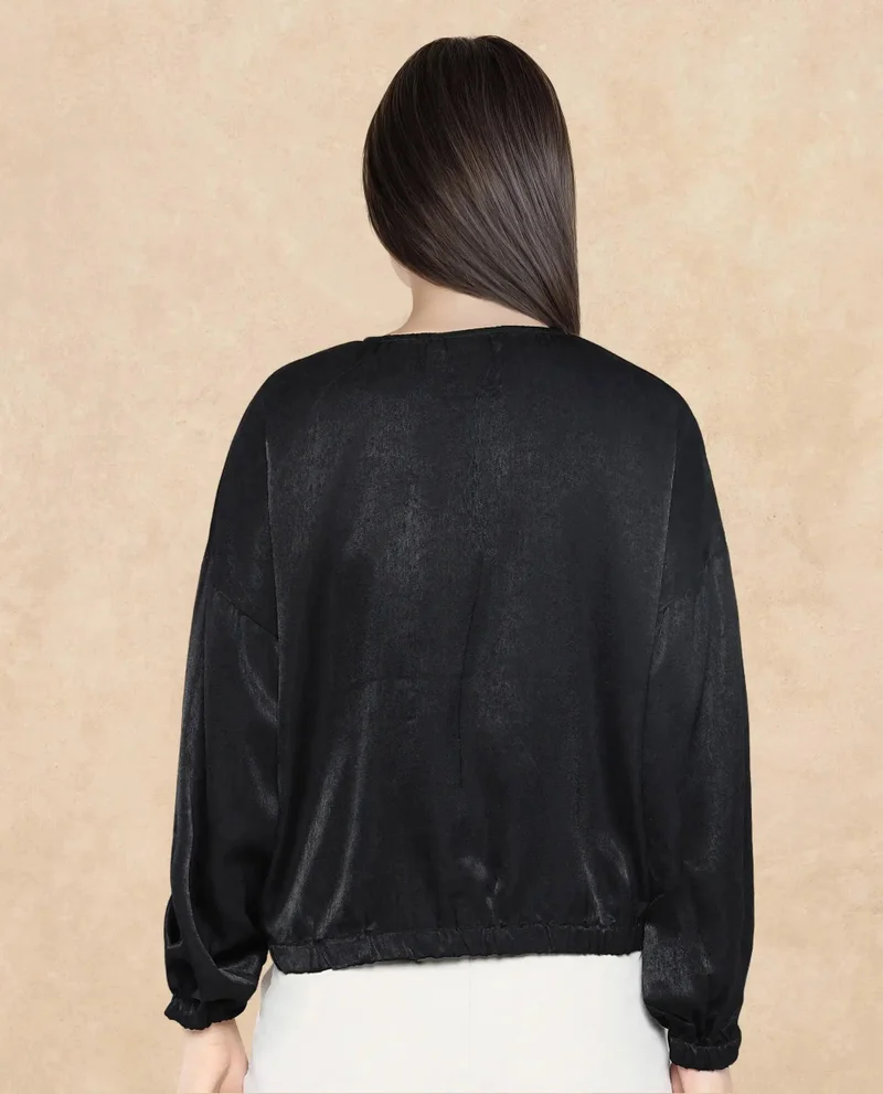 Rareism Women's Full Sleeve Plain Top