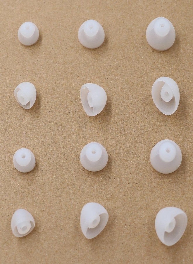 ALXCD Ear Tip for Klipsch Earphone, SML 3 Sizes 6 Pair Soft Silicone Replacement Earbud Tips, Fit for Klipsch Earphone S3 S4i A5i R6i R6m X5 X6i X11i X20i etc. [6 Pair] - Image 1
