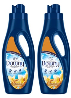Downy Downy Vanilla & Musk Fabric Conditioner, 2 x 1 Litre  - Image 1